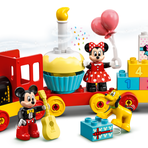 Mickey & Minnie Birthday Train 10941 | Disney Mickey and Friends | Buy online at the Official LEGO® Shop US