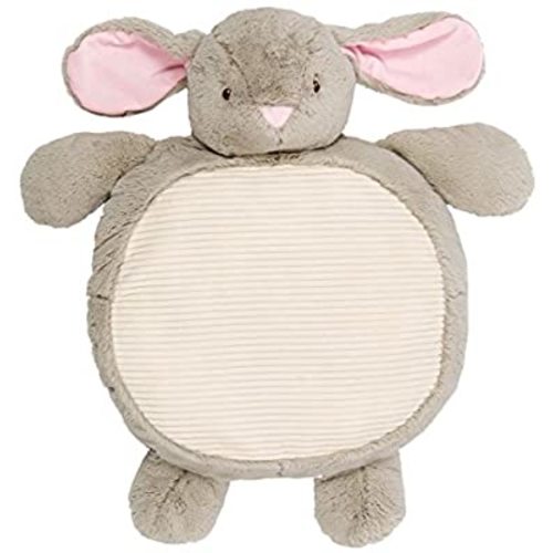 Supersoft and Cuddly Plush Grey Bunny KellyBaby Baby Play Mat 35in
