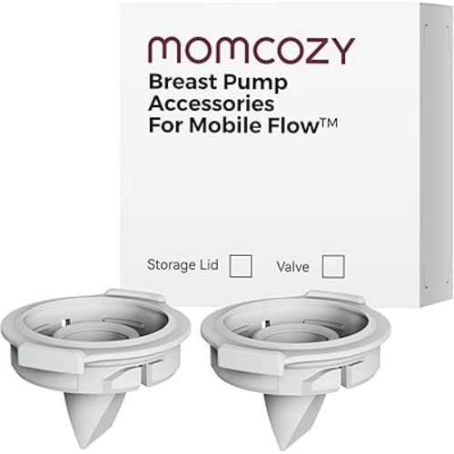 Momcozy Original Replacement Accessories for Upgraded Mobile Flow | Upgraded M9,Original Upgraded M9 Breastfeeding Parts,Valve,2 Pack