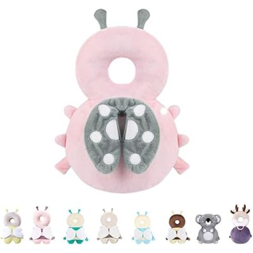 Baby Head Protector Backpack for Falling Crawling and Walking Toddler Essentials Infant Toys Helmets Baby Lover Gifts for 0.5-3 Years 6-12 Months