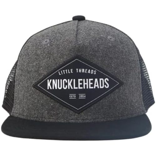 Flat Brim Hat - Color: Gray - 6-12 Months