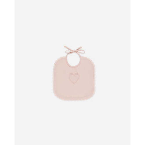 Woven Tie Bib || Bubblegum