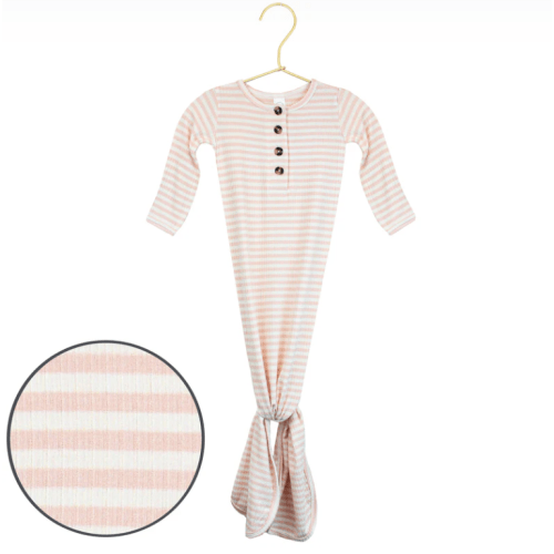 Harper Ribbed Knotted Gown – Lou Lou & Company