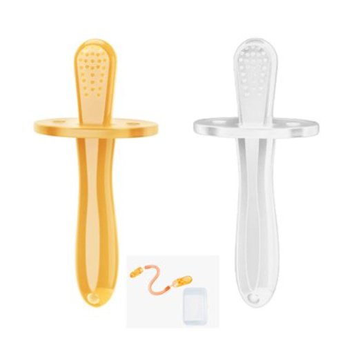 BESTSKY Teething Toys Helps Babies Recognize Colors Teething Relief Promotes Chewing Ability Eco-Friendly Materials Baby Teether,Style5