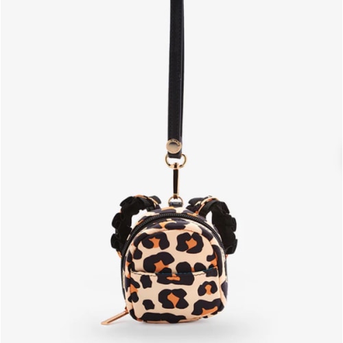 Leopard Spots Brown Pacifier Pod | Lana Leopard Tan