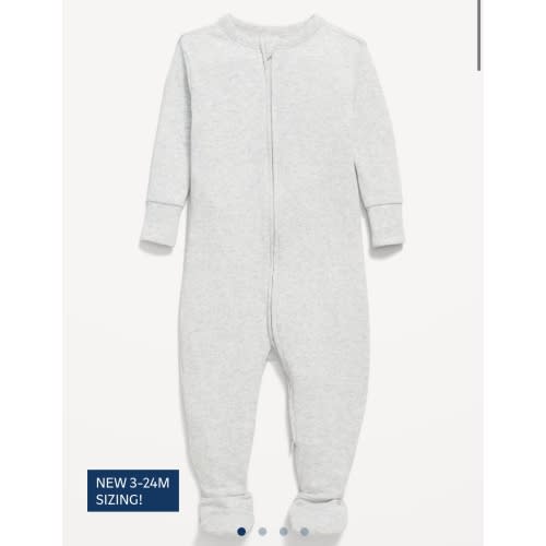 Snug-Fit 2 Way Zip Footed One-Piece for Baby | Old Navy