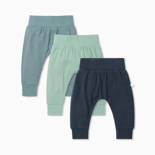 Ribbed Comfy Joggers 3 Pack Ribbed Mint Mix / 0 - 3 M