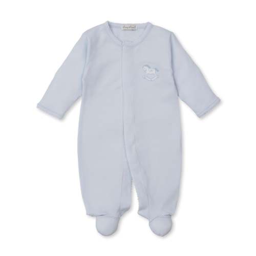 Kissy Riding Rockers Blue Footie