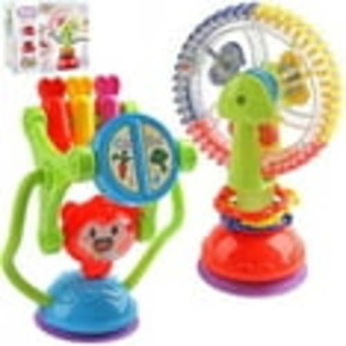 Baby Rattles Toys 6-12 Months Old Baby High Chair Toys Baby Suction Rattle Activity Balls Rattles Grab and Rotate, Crawling Educational Toys
