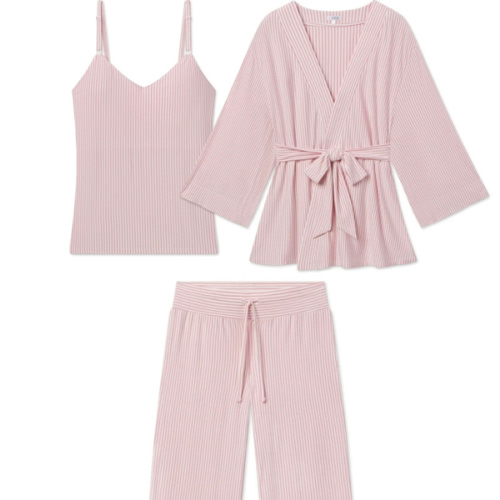 LAKE | Women | DreamModal Pajamas | Fog Maternity Kimono Bundle