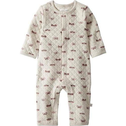 little planet by carter's unisex-baby Quilted Double Knit Hooded Jumpsuit Made With Organic Cotton
