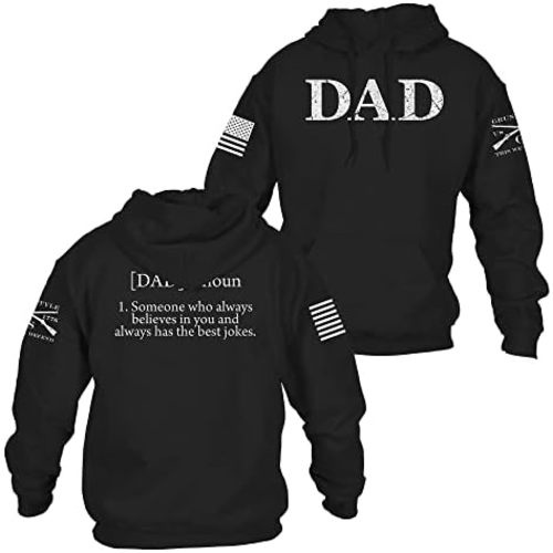 Men's Graphic Dad Defined Hoodie Medium