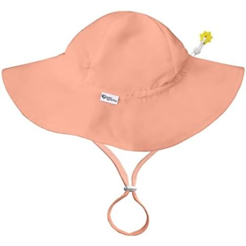 green sprouts Baby Girls' UPF 50+ Eco Brim Hat