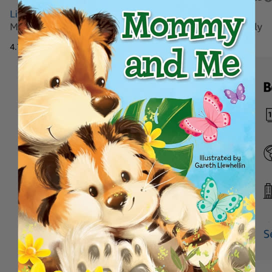 Mommy and Me - Children's Padded Board Book - Family