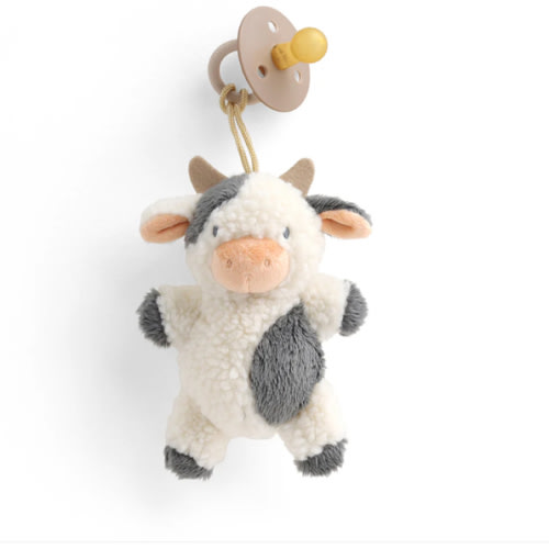 Natural Rubber Pacifier Lovey - Buy Now at Itzy Ritzy® | #RubberPacifier