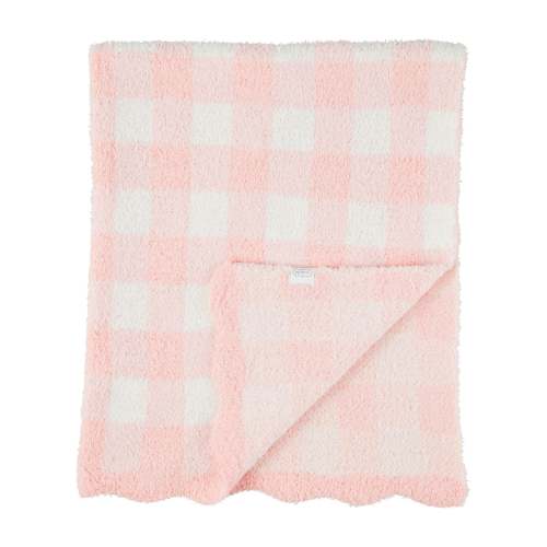 Gingham Chenille Blanket