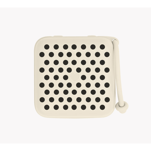 BIBS Pacifier Box Polka | Ivory/Black | Storage Case – Bibsworld store US
