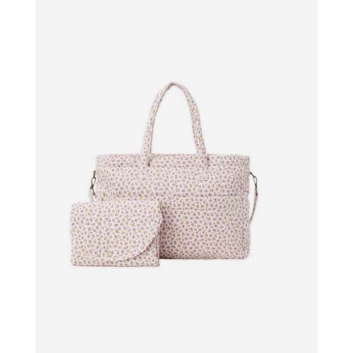 Diaper Bag + Changing Pad Set || Wildflower