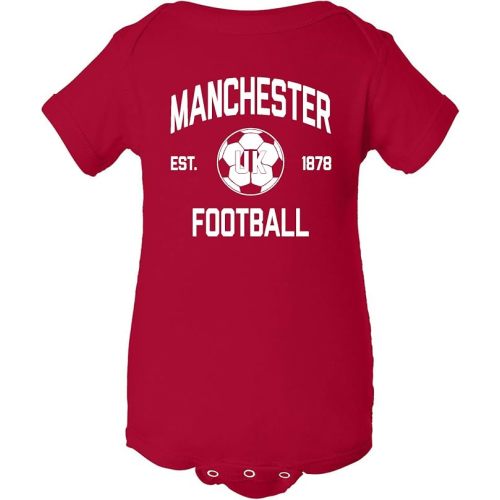 UGP Campus Apparel Barcelona Away Kit World Classic Soccer Football Arch Infant Creeper Bodysuit