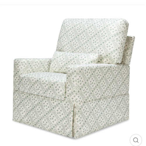 Crawford Pillowback Comfort Swivel Glider