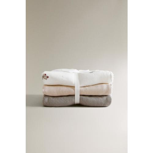 CHILDREN’S DUCKLING MINI TOWEL (SET OF 3)