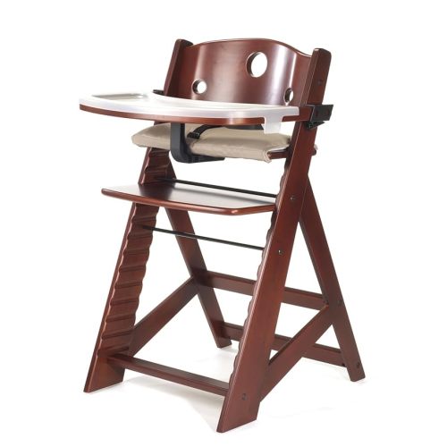 Keekaroo Height Right High Chair with Tray, Espresso