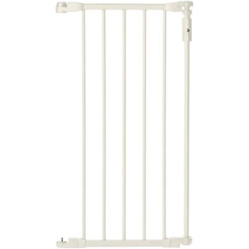 Toddleroo by North States 6 Bar Extension for Deluxe Décor Gate: Adjust your gate to fit your space. Add up to six extensions. No tools required. (Adds 15" width, Warm White) - Baby Gate Extension - 15" Wide Gate Extension