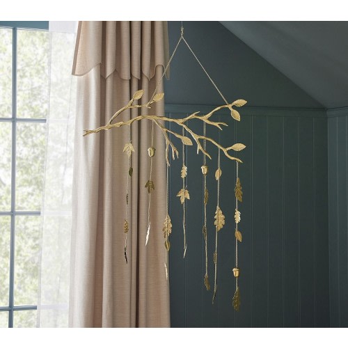 Chris Loves Julia Falling Leaves Ceiling Mobile | Pottery Barn Kids