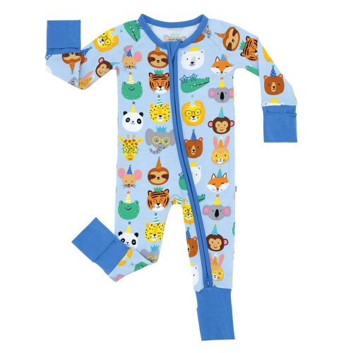 Little Sleepies Pajamas for Baby Boys & Girls, Viscose from Bamboo Baby Pajamas, Preemie & Newborn Sleepers, 2-Way Zipper PJs