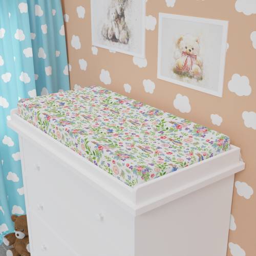 Peter Rabbit Baby Changing Pad Cover, nursery