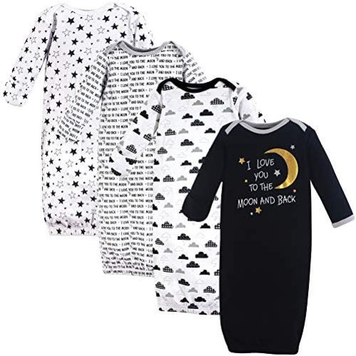 Hudson Baby baby-girls Cotton Gowns
