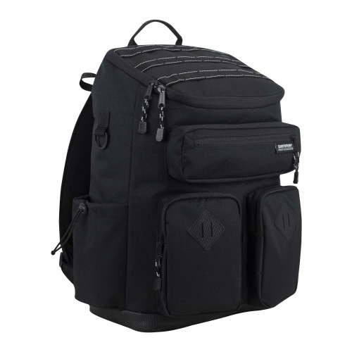 Eastsport Utility Large Capacity Backpack Diaper Bag with Bonus Changing Pad, Black