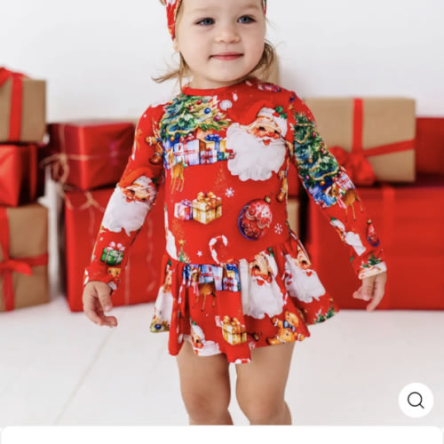 In The Nick Of Time Ruffle Dress