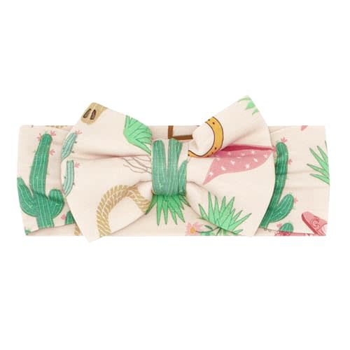 Little Sleepies Luxe Bow Headband, Ready to Rodeo