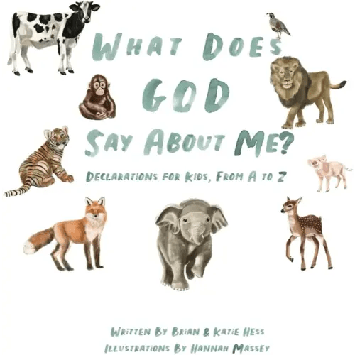 What Does God Say About Me?: Declarations For Kids, From A-Z