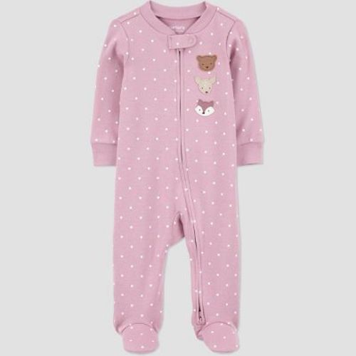 Carter's Just One You® Baby Girls' Forest Friends Sleep N' Play - Pink