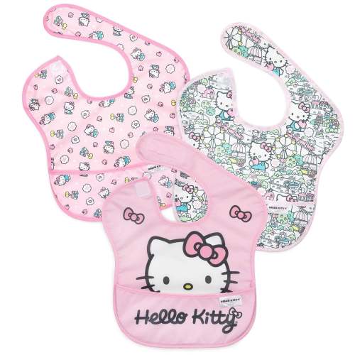 Hello Kitty SuperBib for 6 to 24 months – 3-pack | Bumkins Baby