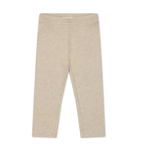 Organic Cotton Modal Everyday Legging - Biscuit Marle