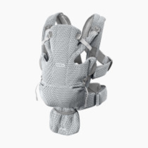 BabyBjörn Baby Carrier Free with Pocket Pouch Bundle - Gray/Gray