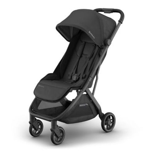 UPPAbaby Minu V3 Lightweight Travel Stroller - Jake: 50 lbs Capacity, Flat-Free Tires, Forward Facing Seat
