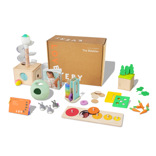 The Babbler Play Kit | Toys for 1-Year Olds | Lovevery