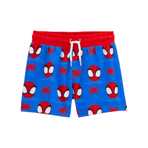 Toddler Marvel™ Spider-Man Swim Trunks - Red/Blue - Carter's | Carter's