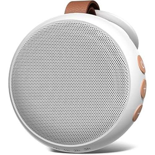 Mini White Noise Machine Sound Machine with 30 Soothing Sounds 32 Volume Levels Baby Portable Sleep Soother Rechargeable Travel Sound Therapy Pink Brown Noise Sleep Machine for Kid Adult