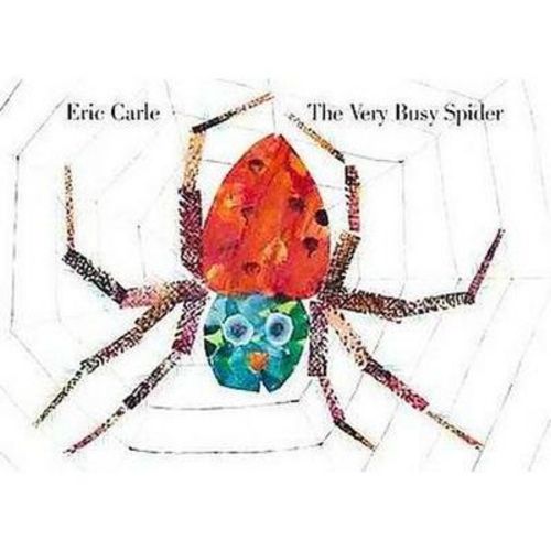 The Very Busy Spider - By Eric Carle (Board book)