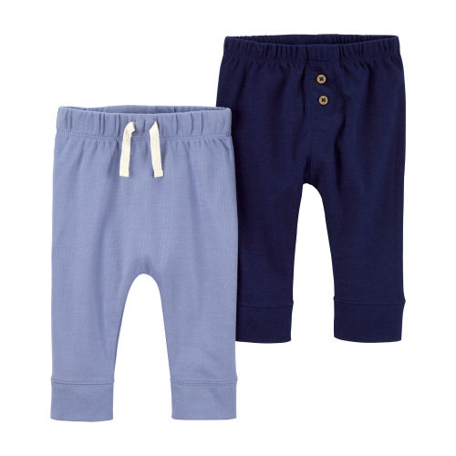 Baby 2-Pack Pull-On Cotton Pants