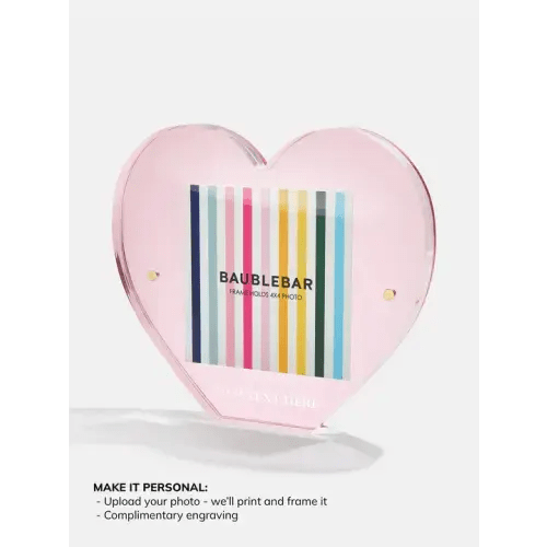 Picture Perfect Acrylic Frame - Heart Shape
