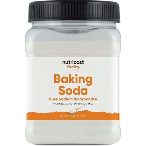 Nutricost Baking Soda (2 LBS) - For Baking, Cleaning, Deodorizing, and More (Pantry)