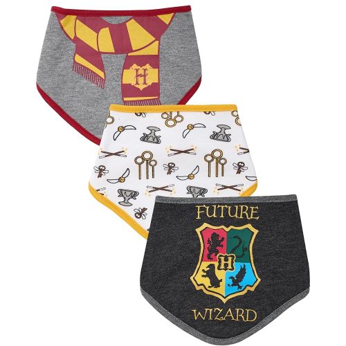 Harry Potter Baby Unisex Bandana Bibs Three Pack Baby Gift for Girls and Boys