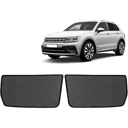 Car Window Shade for Kids Side Window Sun Shade for Tiguan BW 7Seat 2016-2022 2023 Magnetic Curtain Sun UV Protection Covers for Baby Sleeping Auto Accessories,Rear-window-2PCS