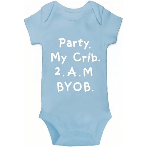 Funny Baby Bodysuit,Soft Cotton Unisex Newborn Clothes Cute Announcement&Baby Shower Idea Essentials